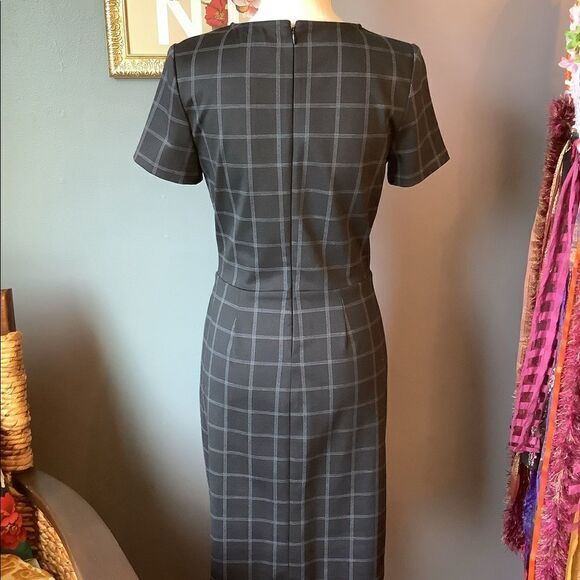 Chaps Plaid Dress - Picture 3 of 4